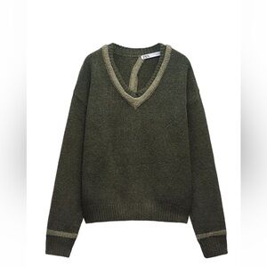 ZARA Open back sweater